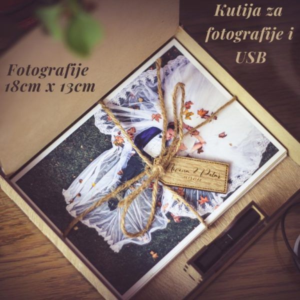 Kutija za fotografije i USB