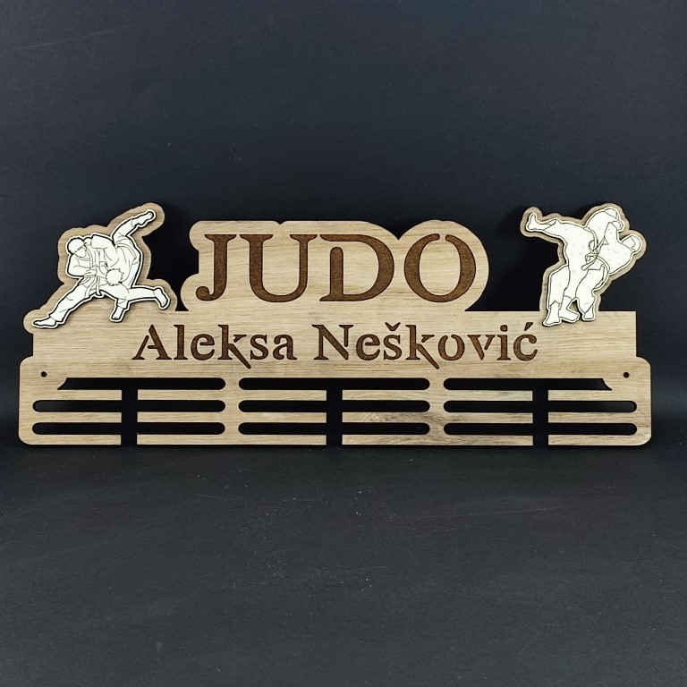 Držač za medalje – džudo – Aleksa